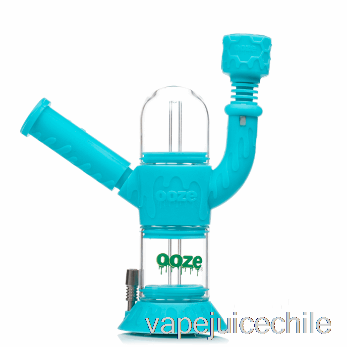 Vape Chile Ooze Cranium Pipa De Agua De Silicona Aguamarina (verde Azulado)